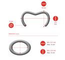 A18 Hog Rings - Galvanized