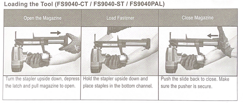FS9040-CT Narrow Crown Stapler