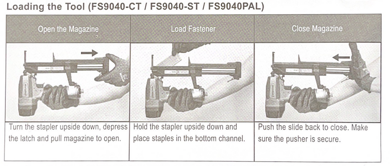 top load stapler staple loading diagram