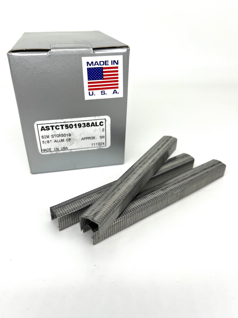 STCR5019-3/8" Aluminum Staples