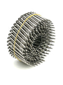 BWC05RSS 15 Degree 304 Stainless Steel Wire Coil Nails, 1 3/4" x .090 ring shank SS nails, designed to be used in 15 degree wire coil nailers.