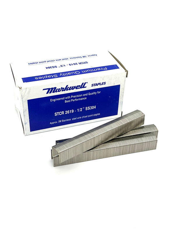 STCR2619 1/2" Staples - Stainless Steel Imported