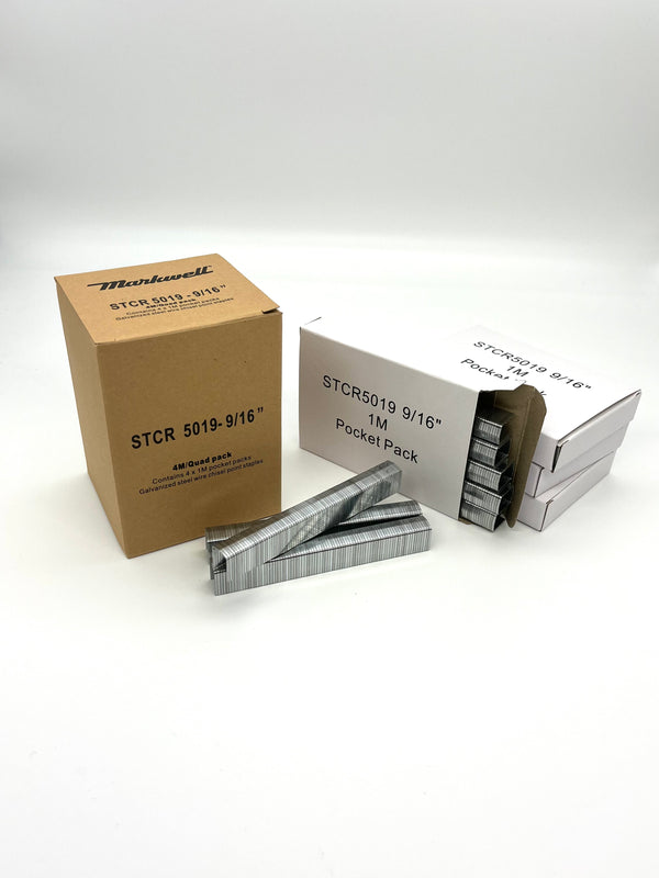 STCR5019 9/16" Staples Quad Pack