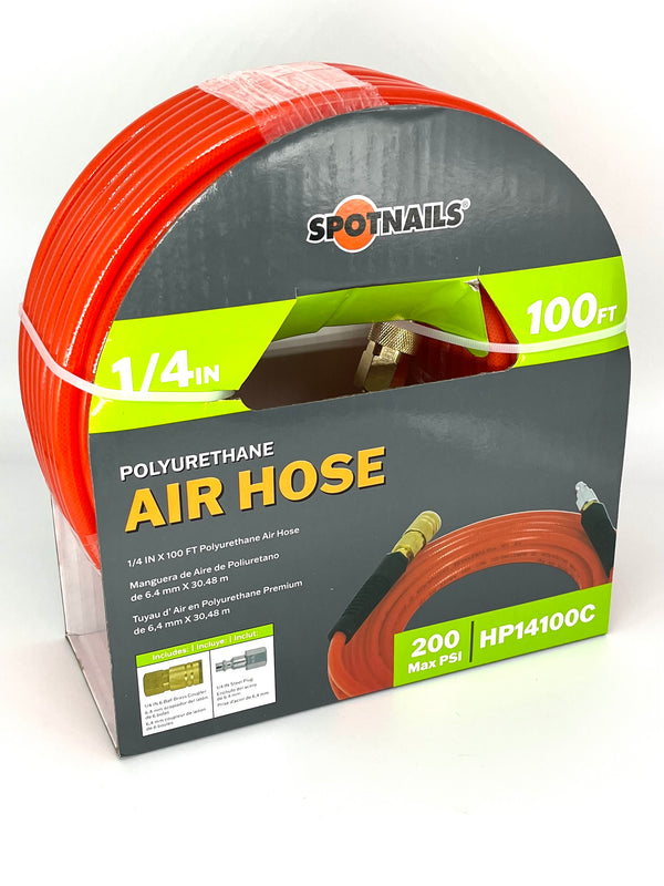 Air-HP14100C Polyurethane Air Hose (Orange)