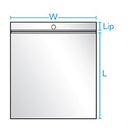 Clear zip top bags 9" x 12", Resealable clear zip top bags, low density polyethylene bags sized 9" x 12" - great way to keep products in place and safe from moisture and dirt. Good for shipping supplies, packaging, a must have for any office or warehouse.